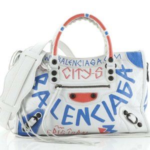Sold on Tradesy-Balenciaga Graffiti City Small Bag